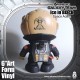 猿人極地銀河探險隊-太空猿Adam 16cm 搪膠 (黑色版)